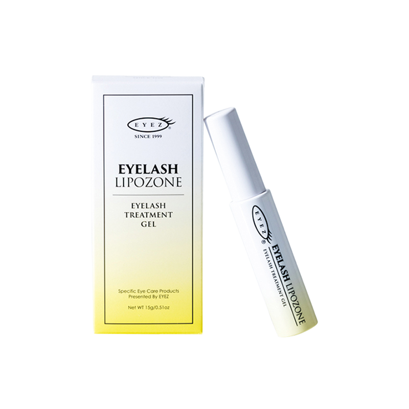 EYEZ Eyelash Repair Essence 15g moisturizes eyelashes and repairs damage.