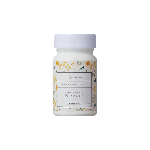 Varinos prenatal care lactoferrin uterine flora improvement & immune enhancement bottled 90 capsules 12-30 days supply essential for pre-pregnancy and post-pregnancy.