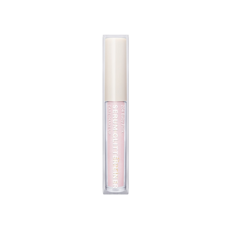 Borica Fine Glitter Brightening Eyeliner #204BabyPink 3.5g Moisturizing/Nourishing/Long-lasting Sparkle - Pre-order