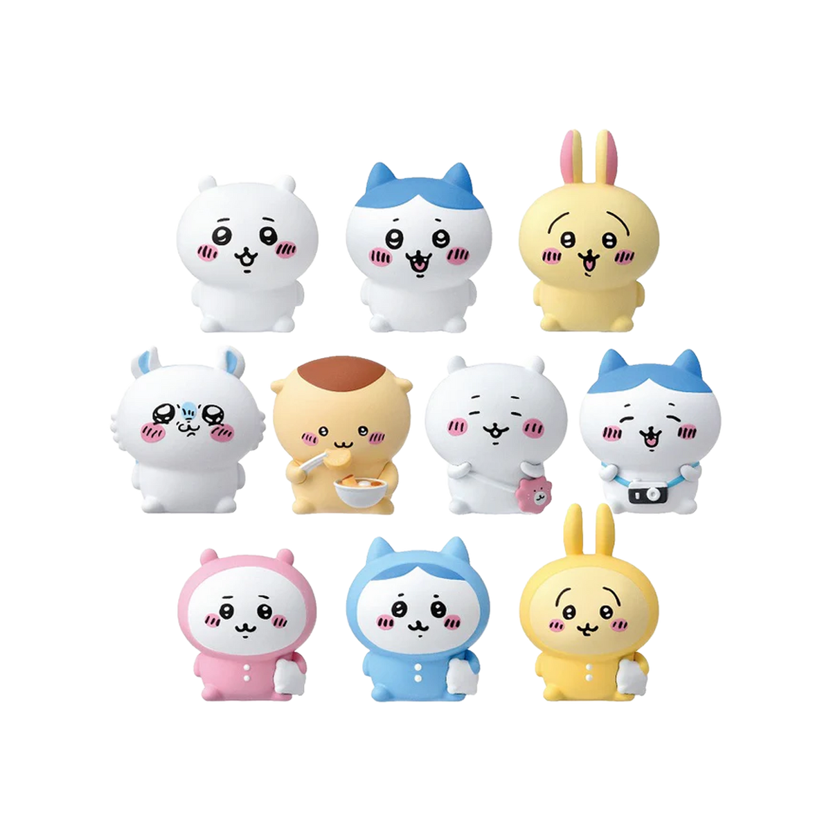 ensky Chiikawa soft rubber finger puppet blind bag 1 piece 10 models