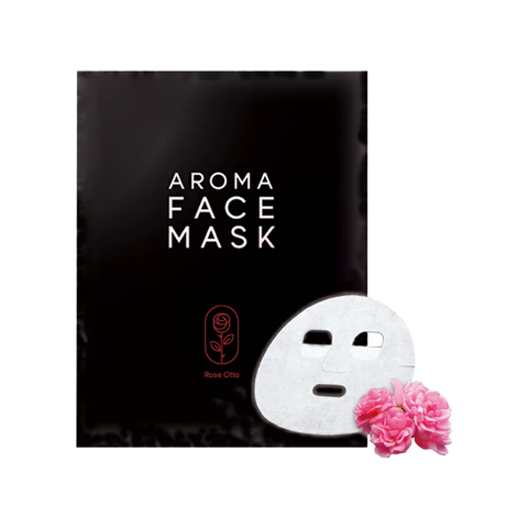 Yamamoto Perfumery Rose Essential Oil Fragrance Mask 1 piece - Pre-order