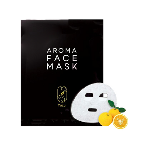 Yamamoto Perfumery Yuzu Essential Oil Fragrance Face Mask 1 piece - Pre-order
