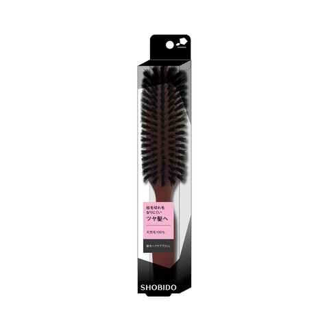SHOBIDO Makeup Hall Natural Bristle Hair Care Long Handle Comb 1 piece - Pre-order