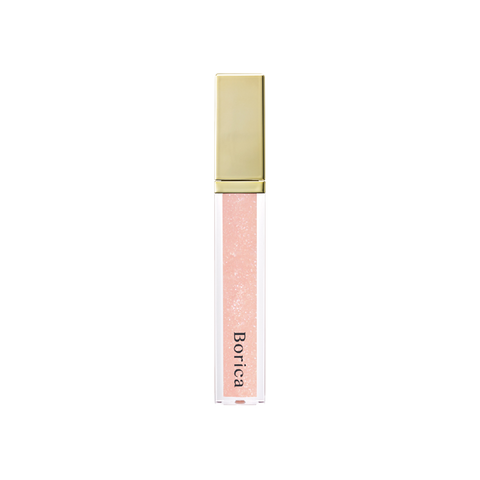 Borica #301 pink veil full lip essence lip gloss 6.8g clear and translucent color/instantly plump - Pre-order