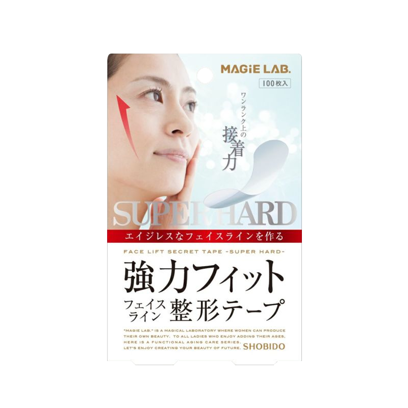 SHOBIDO Cosmetics MAGiE LAB Strong Version Invisible Lifting Stickers Box of 100 Pieces Invisible Lifting/Long-lasting Firmness - Pre-order