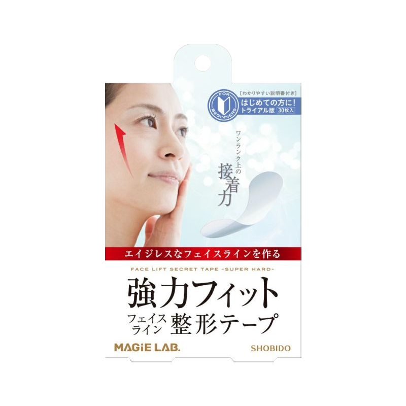 SHOBIDO Makeup Hall MAGiE LAB Strong Version Invisible Lifting Stickers Box of 30 Pieces Firming Lifting/Invisible Traceless - Pre-order