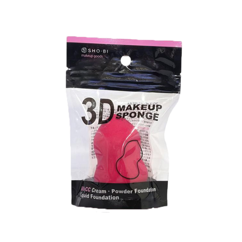 SHOBIDO Makeup Hall Dry and Wet Dual-use 3D Sponge Makeup Egg #Pear-shaped 1 piece Soft and Elastic/Delicate Makeup - Pre-order