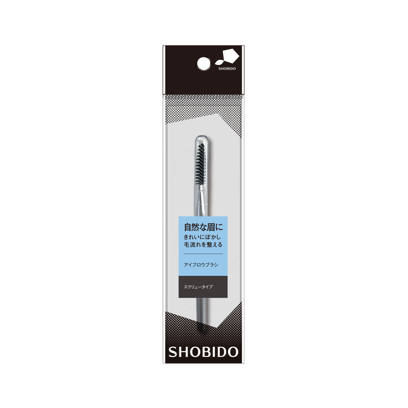 SHOBIDO Makeup Studio Spiral Eyebrow Brush 1pc Soft Bristles/ Delicate Eyebrow Shape - Pre-order