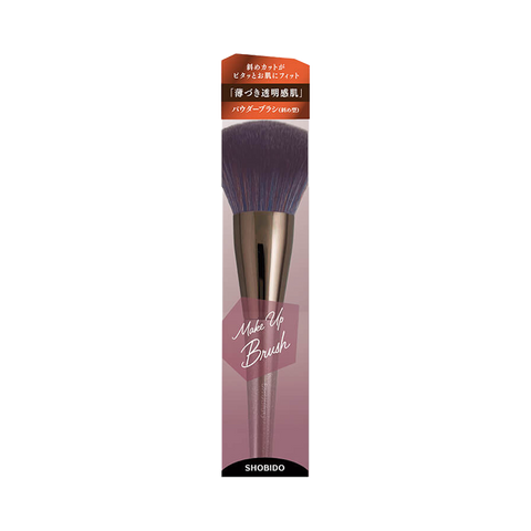 SHOBIDO Makeup Studio Slanted Powder Brush 1 piece, slanted fit/lightweight setting. - Pre-order