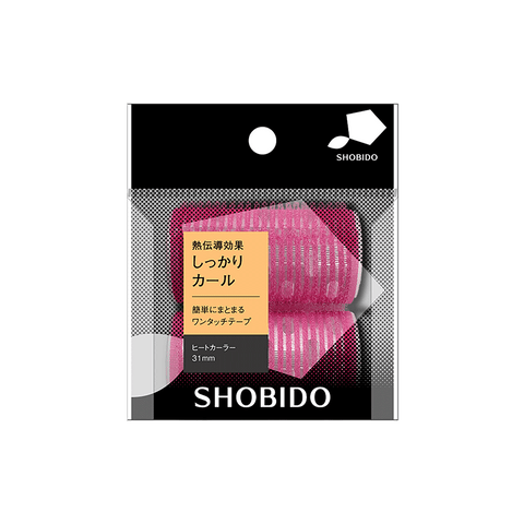 SHOBIDO Makeup Hall Pink Hot Curling Iron #31mm 2pcs Strong heat conduction/quick heating - Pre-order