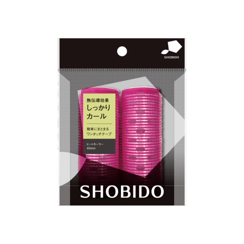 SHOBIDO Makeup Studio Rich Curling Hot Curling Iron 40mm 2 Pieces Daily Makeup/Fast Heat Conduction - Pre-order