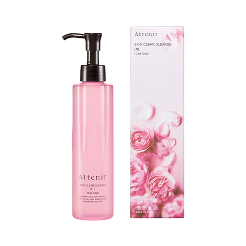 Attenir Natural Clear Skin Cleansing Oil #Luxury Rose Scent 175ml 1 pc Brightening/ Hydrating