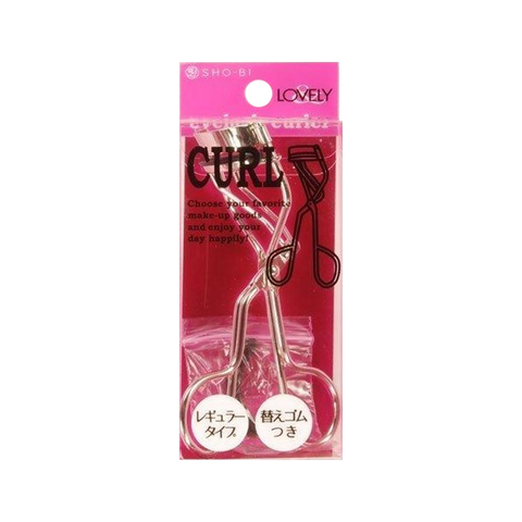 SHOBIDO Makeup Studio Silver Eyelash Curler #Regular Style 1pc Natural Curl/Suitable for Eye Shape - Pre-order