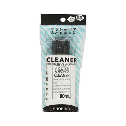 SHOBIDO Makeup Tools Cleanser, 80ml Bottle, Gentle Cleaning/Effective Stain Removal. - Pre-order