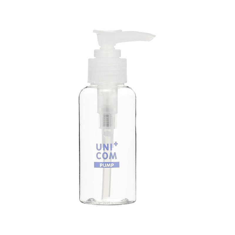 SHOBIDO Makeup Studio UNI+CON Pump Transparent Dispensing Bottle #90ml 1pc Pump design/convenient for travel. - Pre-order