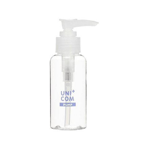 SHOBIDO Makeup Studio UNI+CON Pump Transparent Dispensing Bottle #90ml 1pc Pump design/convenient for travel. - Pre-order