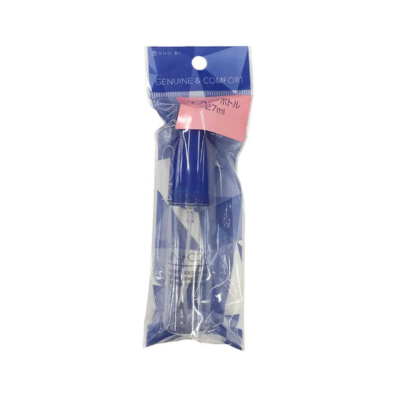 SHOBIDO Makeup Hall Blue Spray Dispensing Bottle #27ml 1pc Transparent/Even Atomization - Pre-order
