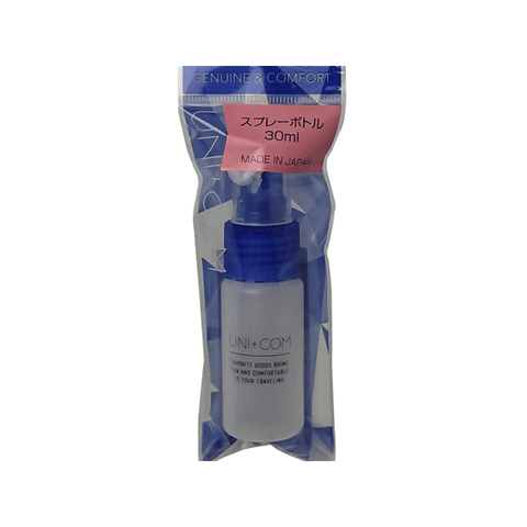 SHOBIDO Makeup Hall UNI+COM Transparent Spray Bottle #30ml 1pc Liquid Filling/Leak-proof Design - Pre-order