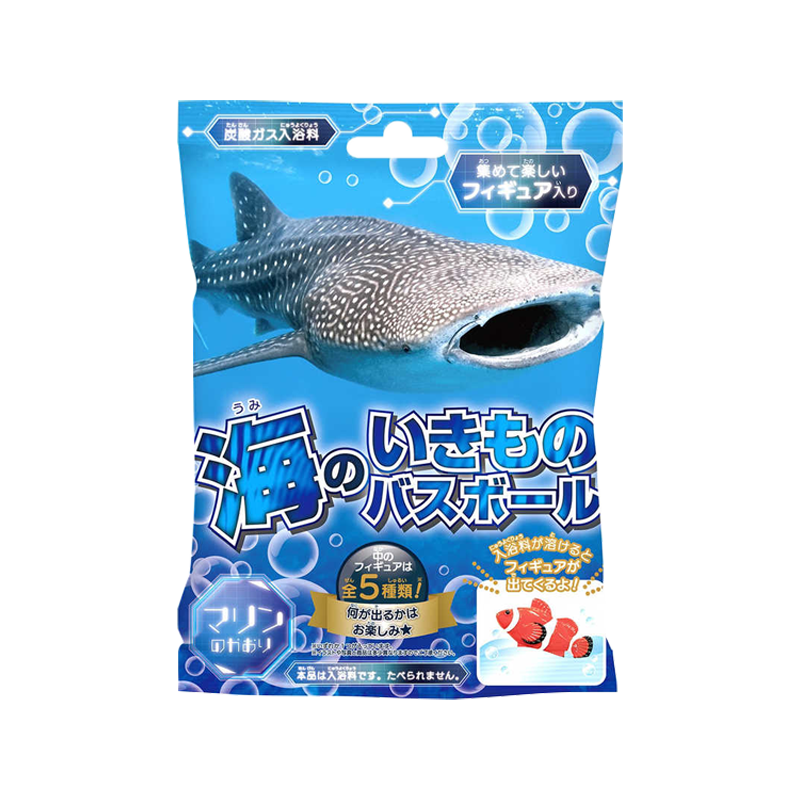 SHOBIDO Makeup Hall Ocean Life Bath Ball Blind Box #Ocean Scent 1pc 5 models/styles randomly. - Pre-order