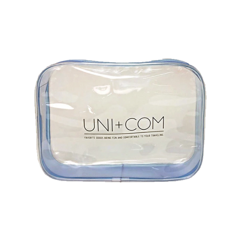 SHOBIDO Makeup Studio Transparent Waterproof Storage Bag 1 pc Transparent/Visible/Lightweight and Practical - Pre-order