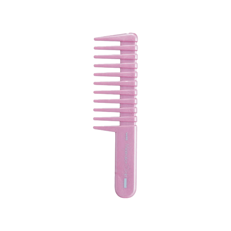 VESS Mineral Ionic Large Tooth Comb #Pink 1pc Smooth combing/Comfortable grip - Pre-order