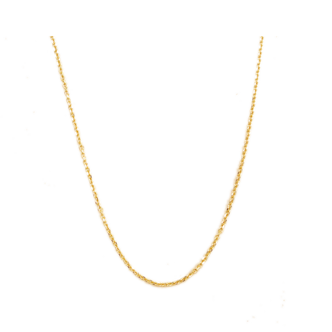 NATURALI JEWELRY classic 10K gold necklace, 1 piece, 40cm, adjustable length. - Pre-order