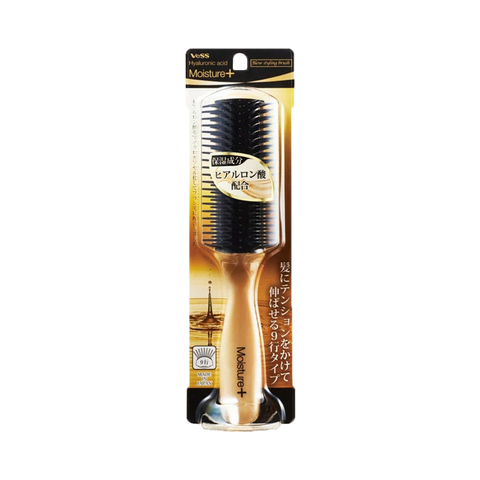 VESS Moisture+ Moisturizing Blow Dry Styling Brush 1pc Daily Styling/Microcapsule Moisturizing - Pre-order