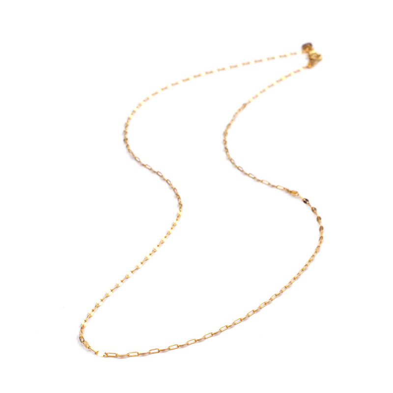 ・CustomizedNATURALI JEWELRY 10K Gold Luxurious Leaf Chain Necklace 1 piece 40cm Adjustable size/Elegant design - Pre-order