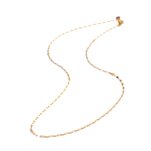 ・CustomizedNATURALI JEWELRY 10K Gold Luxurious Leaf Chain Necklace 1 piece 40cm Adjustable size/Elegant design - Pre-order