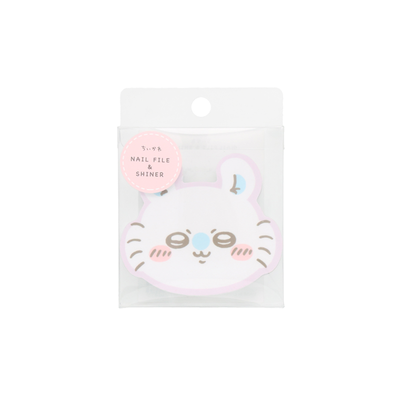 SHOBIDO Cosmetic Beauty Hall chiikawa Dual-Sided Polishing Nail File #Flying Squirrel 2 Pieces Cute/Portable Care