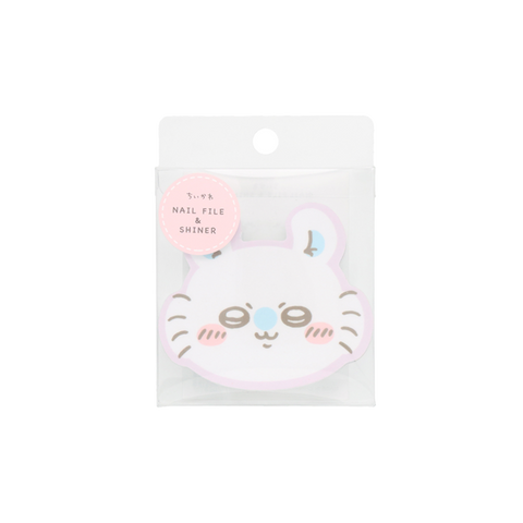 SHOBIDO Cosmetic Beauty Hall chiikawa Dual-Sided Polishing Nail File #Flying Squirrel 2 Pieces Cute/Portable Care