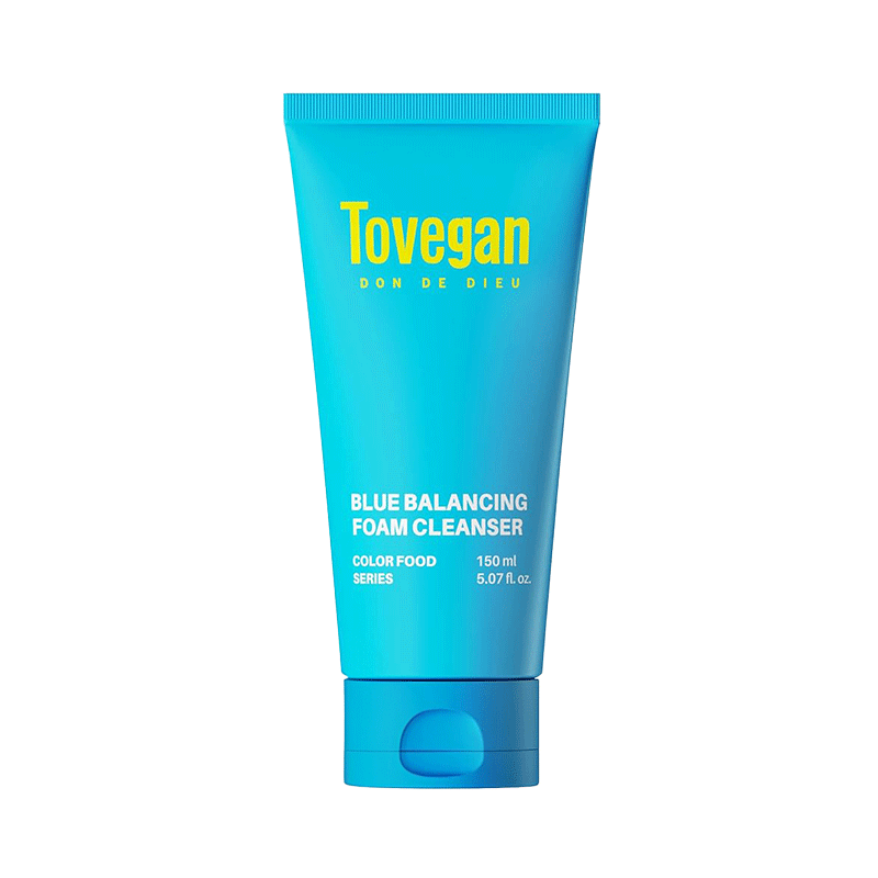 Tovegan Blueberry Balancing Facial Cleanser 150ml Acne Repair/Mild Cleansing - Pre-order