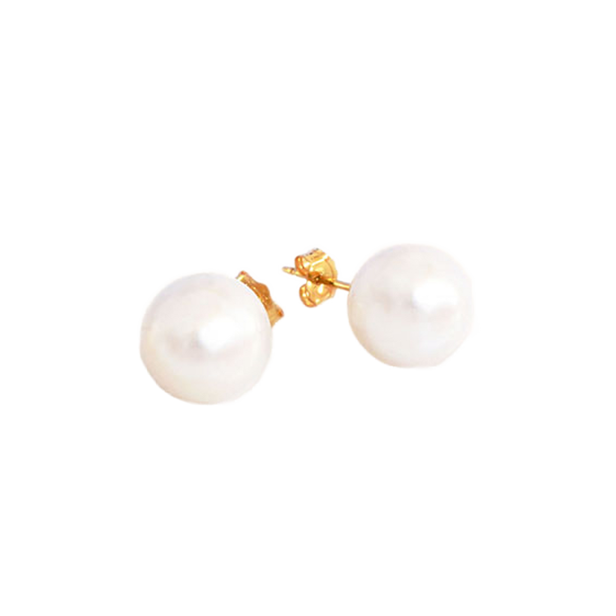 NATURALI JEWELRY K18 Gold Freshwater Pearl Earrings 1 Pair - Pre-order