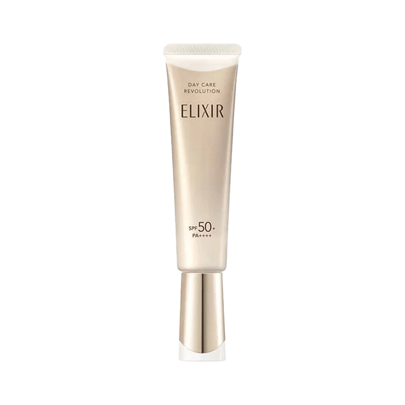 ELIXIR Eclat Sil Upgraded version Gold tube daily moisturizing sunscreen lotion 35ml Deep moisturizing/long-lasting freshness