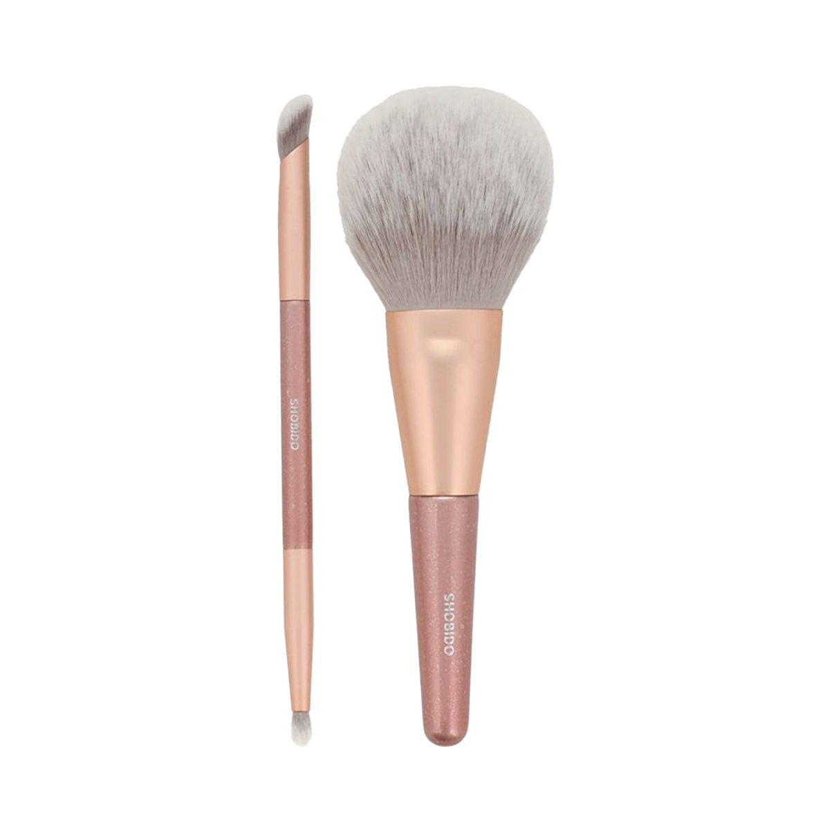 SHOBIDO Eyeshadow Brush & Round Top Powder Brush Limited Set 1pc Exquisite Design / Soft Makeup Effect - Pre-order