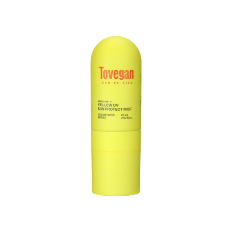 Tovegan YELLOW UV Sunscreen Spray 60ml, effectively protects against the sun/mildly moisturizing. - Pre-order