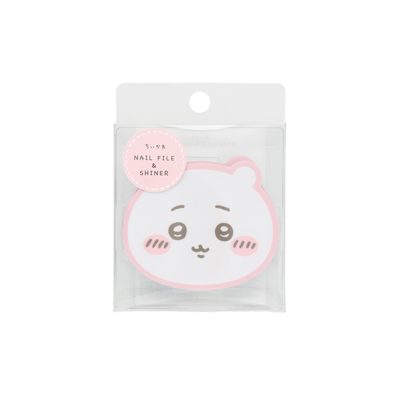 SHOBIDO Beauty Hall Chiikawa Dual-sided Polishing Nail File #Kii 2 Pieces Lovely/Cute Portable Care