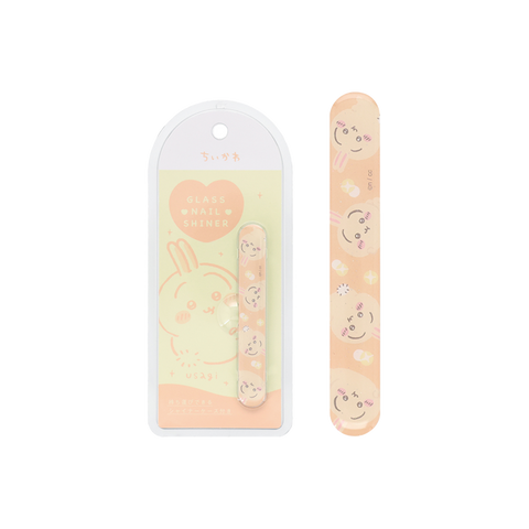 SHOBIDO Cosmetics chiikawa Glass Polishing Nail File #Wusaki 1pc Efficient Polishing/Portable and Practical